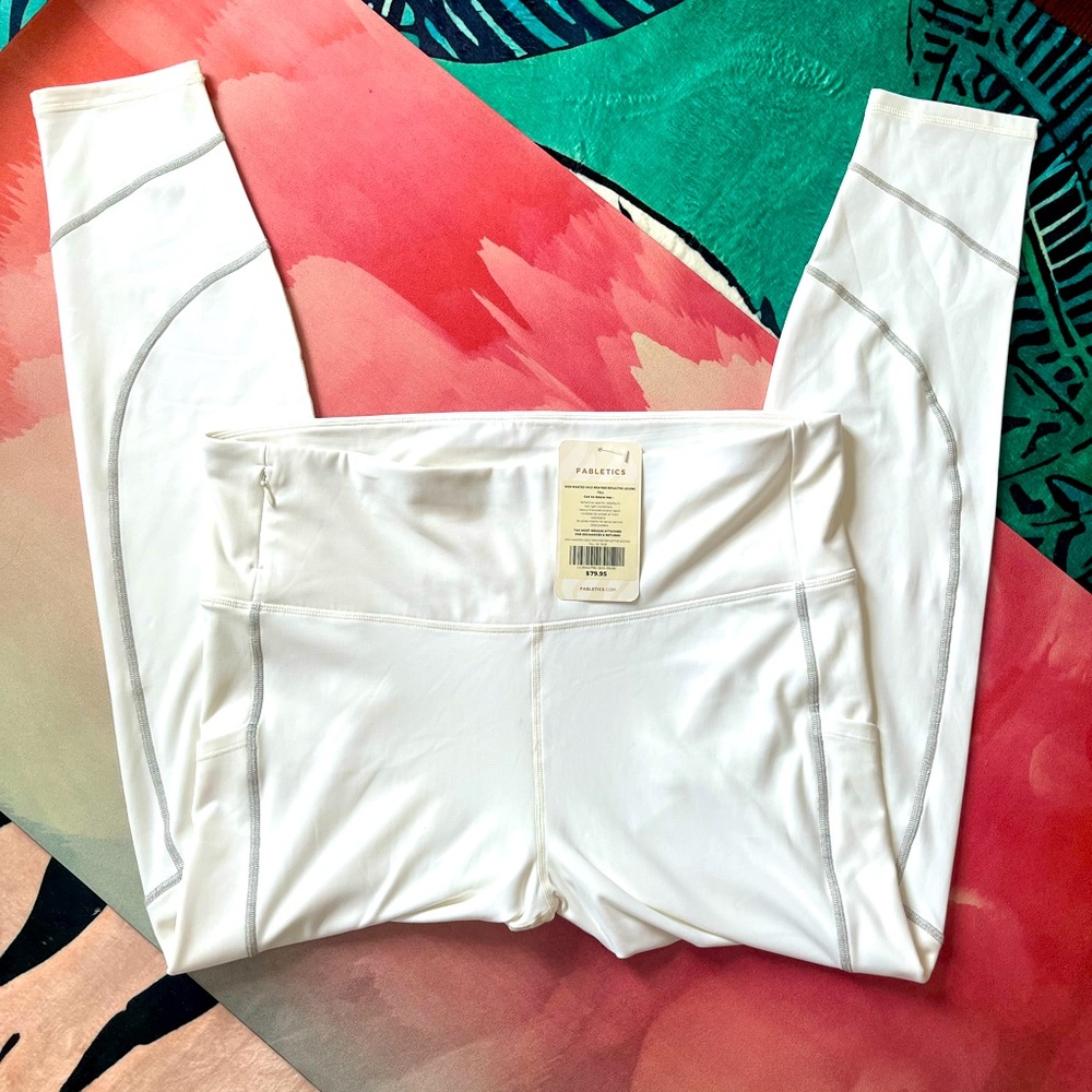 Fabletics NWT High-Waisted Reflective Legging -Tall 2X